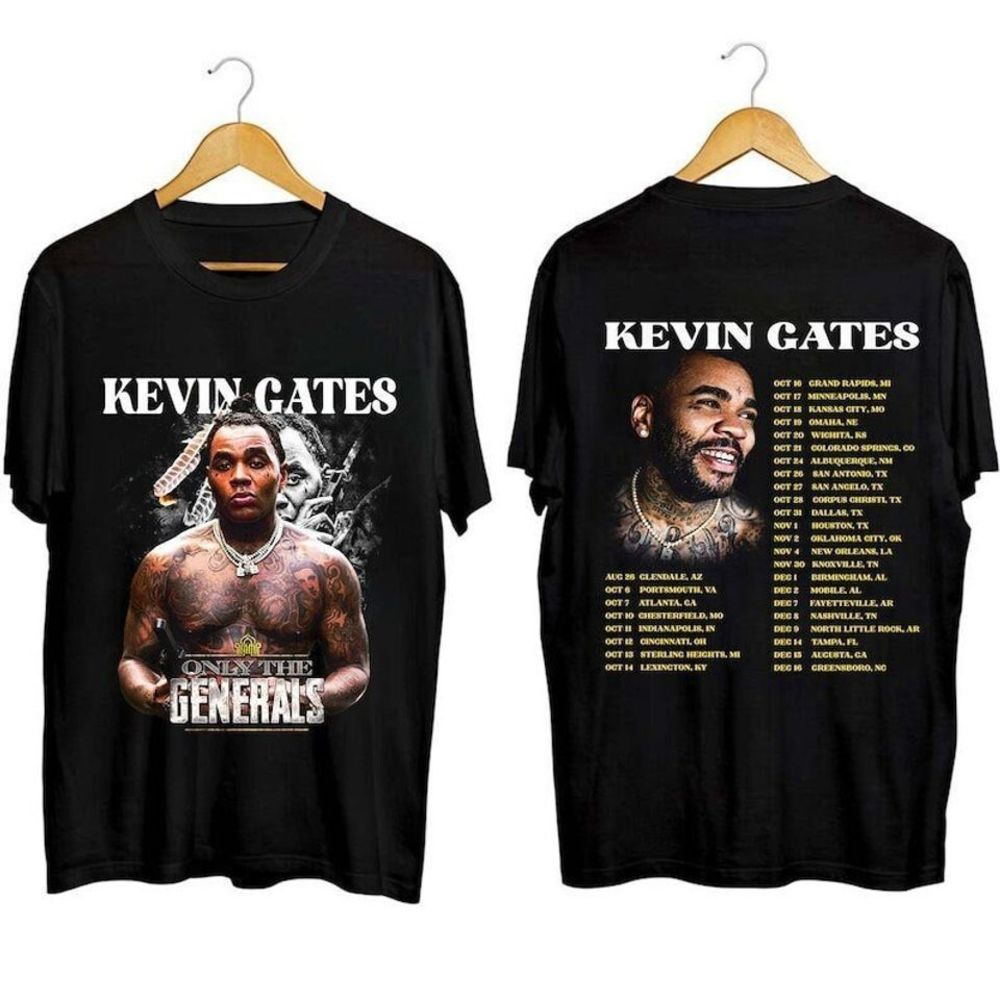 Kg Only The Generals Tour 2023 Shirt 2 sided Tee